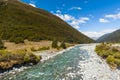 Bealey River in the New Zealand