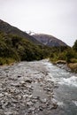 The Bealey River, outside Arthur's Pass New Zealand