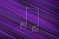 Beamed eighth note symbol, Music Background