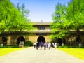 Beamless hall in Linggu temple