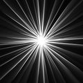 Beams of Light Rays on Black Royalty Free Stock Photo