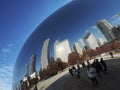The Bean Downtown Chicago Royalty Free Stock Photo
