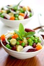 Bean & pea salad