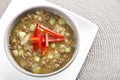 Bean Soup with Onions Royalty Free Stock Photo