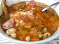 Bean Soup with Smoked Pork Meat