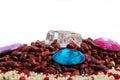 Beans & beads Royalty Free Stock Photo