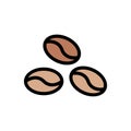 Beans color line icon