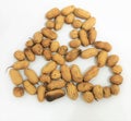beans, peanuts or groundnuts Royalty Free Stock Photo