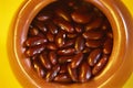 Beans, red kidney, India Royalty Free Stock Photo