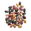 beans on white background render ultra realistic, Generative AI Royalty Free Stock Photo