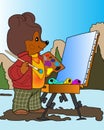 Bear artist.