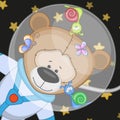 Bear astronaut