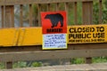 Bear Aware Warnings in Alaska