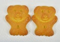 Bear biscuits Royalty Free Stock Photo