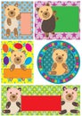 Bear Blank Space_eps Royalty Free Stock Photo