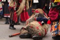 Bear Dance. Winter holiday tradition in Romania Royalty Free Stock Photo