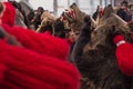 Bear Dance. Winter holiday tradition in Romania Royalty Free Stock Photo