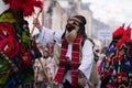 Bear Dance. Winter holiday tradition in Romania