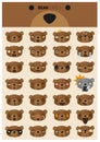 Bear emoji icons