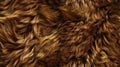 bear fur in a hyperrealistic manner, showcasing its soft and fuzzy qualities in an evenly lit composition, perfect for