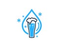 Beer Icon Logo Design Element