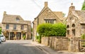 The Bear Inn and old public prison in Bisley a picturesque Cotswold village