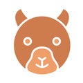 Bear Isolated Vector icon that can be easily modified or edited Royalty Free Stock Photo