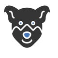 Bear Isolated Vector icon that can be easily modified or edited Royalty Free Stock Photo
