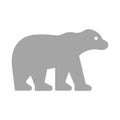 Bear Isolated Vector icon that can be easily modified or edited Royalty Free Stock Photo