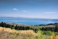 Bear Lake at the border Utah - Idaho Royalty Free Stock Photo