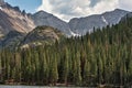 Bear Lake Colorado Pines Royalty Free Stock Photo