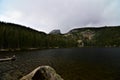 Bear lake within RMNP near Estes Park Royalty Free Stock Photo