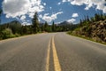 Bear Lake Road in Rocky Mountain National Park Royalty Free Stock Photo