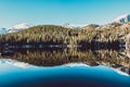 Bear Lake, Rocky Mountains, Colorado, USA. Royalty Free Stock Photo