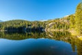 Bear Lake, Rocky Mountains, Colorado, USA. Royalty Free Stock Photo