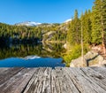 Bear Lake, Rocky Mountains, Colorado, USA Royalty Free Stock Photo