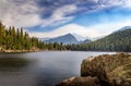 Bear lake in the Rocky Mountan National Park, Colorado Royalty Free Stock Photo