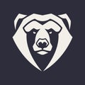 Bear Mascot Vector Icon