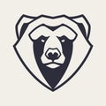 Bear Mascot Vector Icon