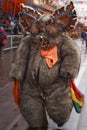 Bear at the Oruro Carnival in Bolivia