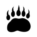 Bear paw Royalty Free Stock Photo