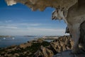 Bear rock, d Orso cape, Sardinia Royalty Free Stock Photo