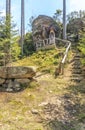 Bear Rock in the VelkÃ½ Polom nature reserve, Slovakia