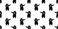 Bear seamless pattern polar bear vector teddy dab dance isolated wallpaper background Royalty Free Stock Photo