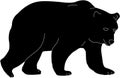 Bear silhouette clip art