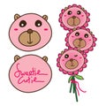 Bear sugar candy cute