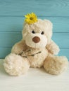 Bear toy willow symbol, romance, fur, couple, innocence