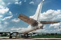 TU-95 Bear Exhibit of museum of aviation Poltava,Ukraine