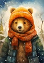 The Adorable Adventures of Fluffy the Trendy Bear: A Portrait of