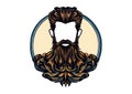 Beard Symbolism in Vectors: Logo Impressions